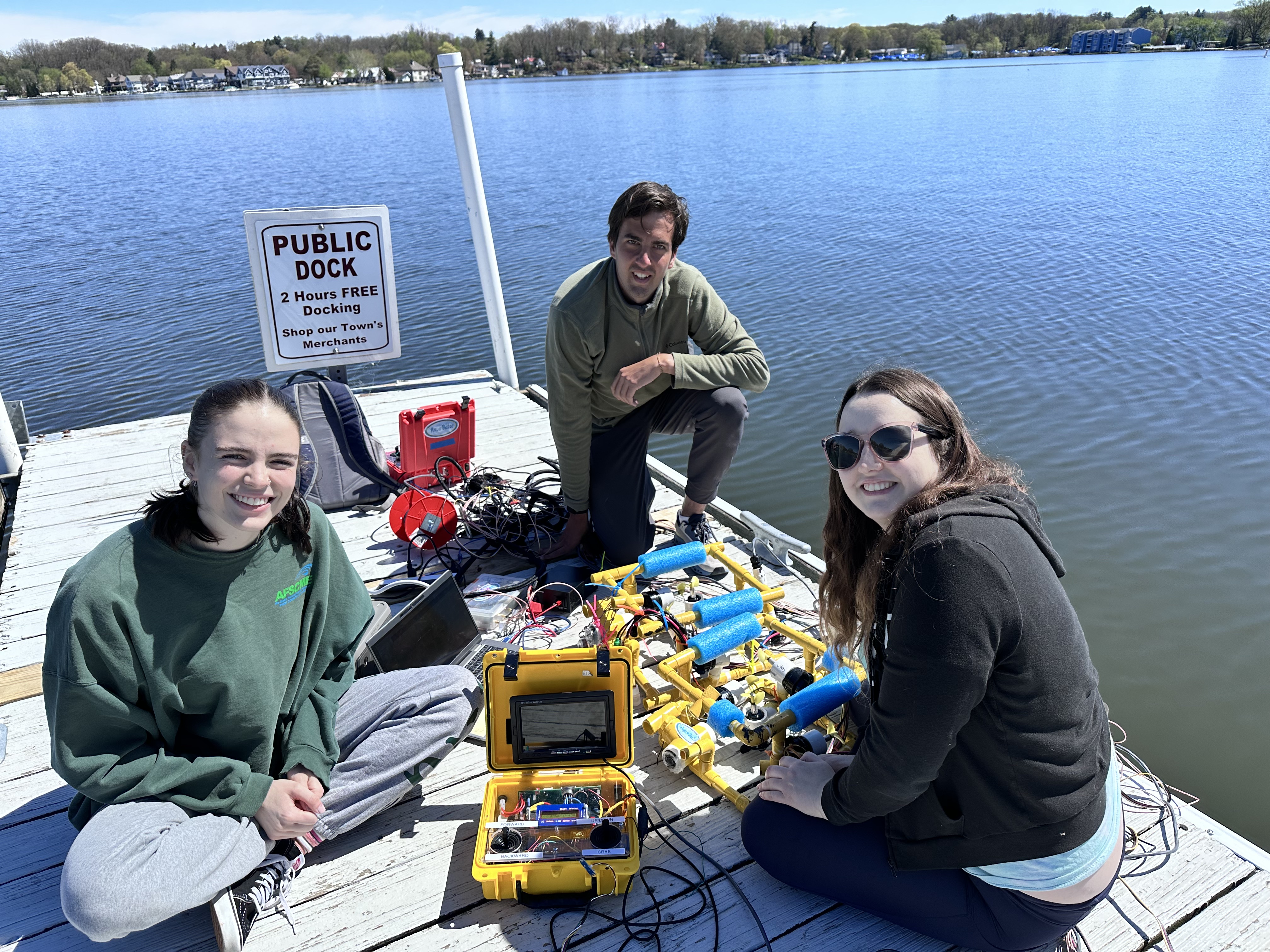 AquaGator at the dock