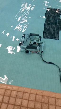Pool testing motion sequence