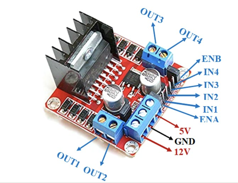 L298N Motor Driver Board